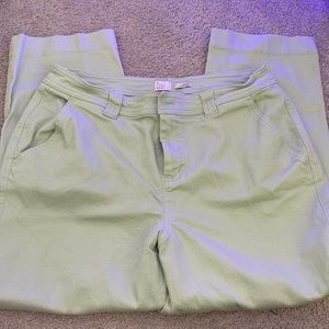 A new day size 14 mint green jeans